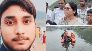 जयदा मंदिर घाट पर रील बनाते समय नदी में डूबा युवक, एनडीआरएफ की मदद से तलाश जारी
