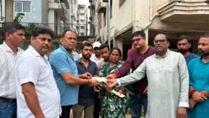 करंट लगने से मृत मजदूर चेतन यादव के परिजनों को मुआवजा दिलाने के संबंध में सरयू राय