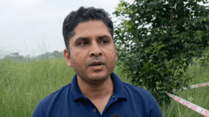राहुल बच्चा हत्याकांड के आरोपी शब्बे को पुलिस कार्रवाई के बाद अस्पताल ले जाते हुए