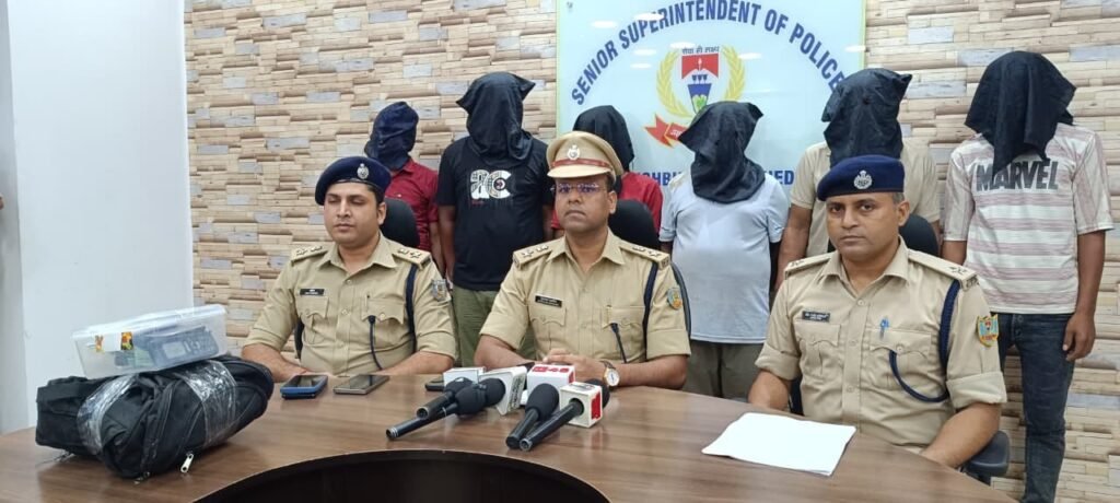 जमशेदपुर में 59 किलो गांजा बरामदगी के बाद छह आरोपी गिरफ्तार