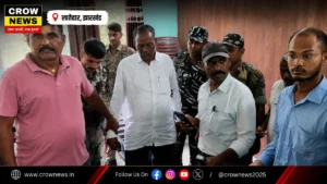 लातेहार में ACB कार्रवाई के दौरान गिरफ्तार पंचायत सेवक नागेश्वर रजक