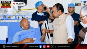स्वास्थ्य को लेकर जानकारी देते विधायक सरयू राय